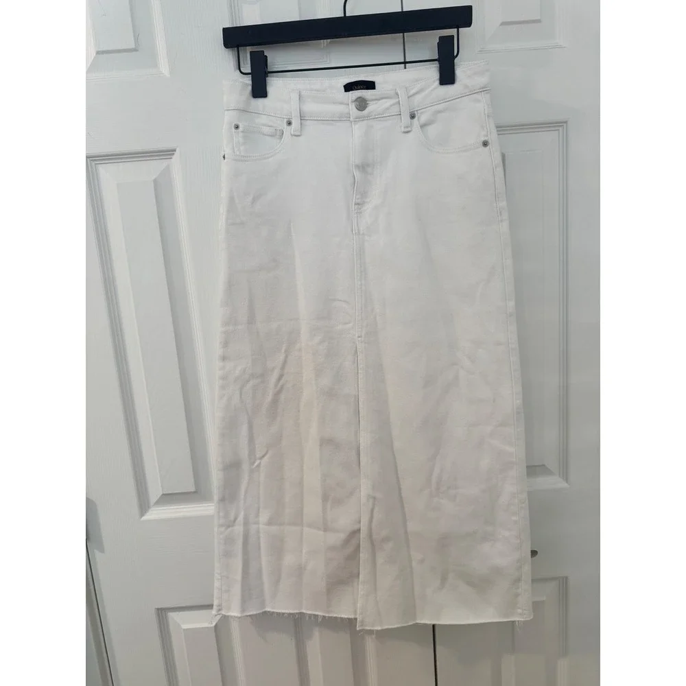 Quince white denim